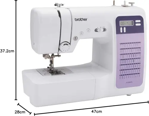 medidas maquina de coser brother fs70wtx en león