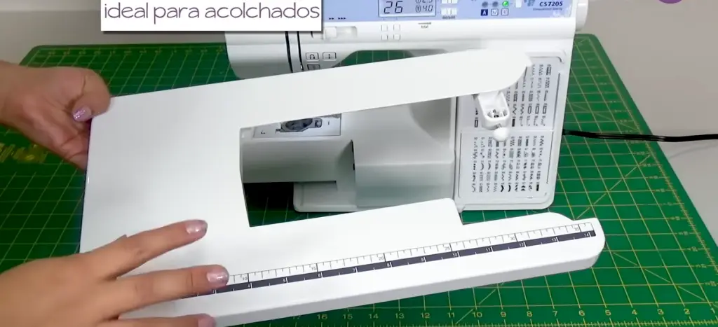 mesa de acolchados máquina brother cs7205